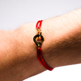 Serenity Bracelet Gold - Red